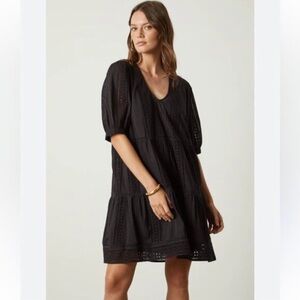 Velvet By Graham & Spencer Women’s Boho Eyelet Mini Dress RETAIL $238